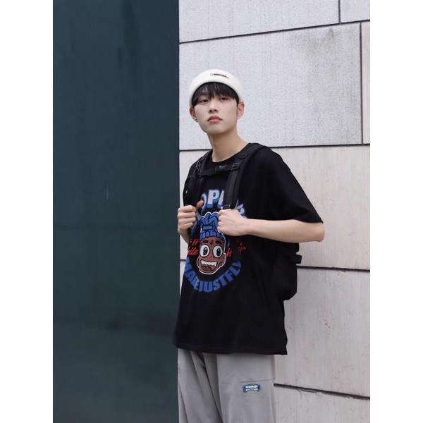 Áo thun form rộng tay lỡ nam nữ unisex