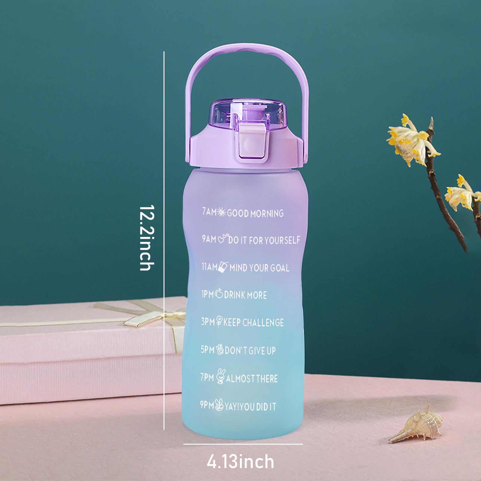 Chai Nước 2L Có Tay Cầm Rơm Rạ