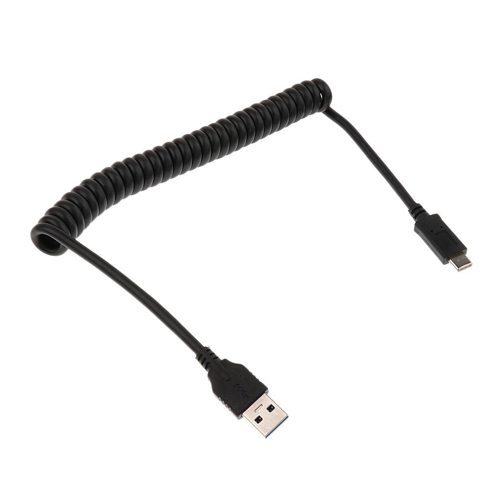 Retractable Type C Cable USB 3.0 to USB C Fast Charger Data Cable for Samsung S8 S9
