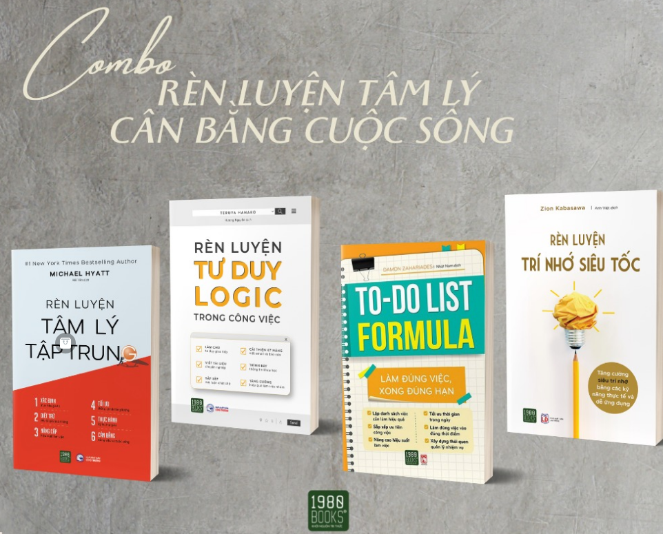 COMBO RÈN LUYỆN TÂM LÝ CÂN BẰNG CUỘC SỐNG