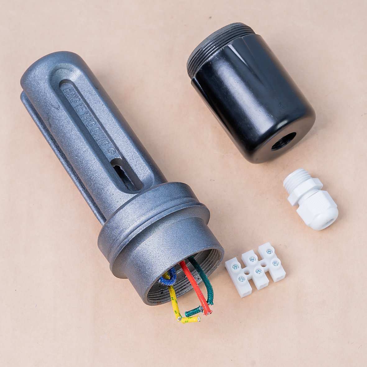 Điện trở tự ngắt phi 58 Ceramic Titan, hỗ trợ điện phi 58 - 2000W dùng cho máy nước nóng năng lượng