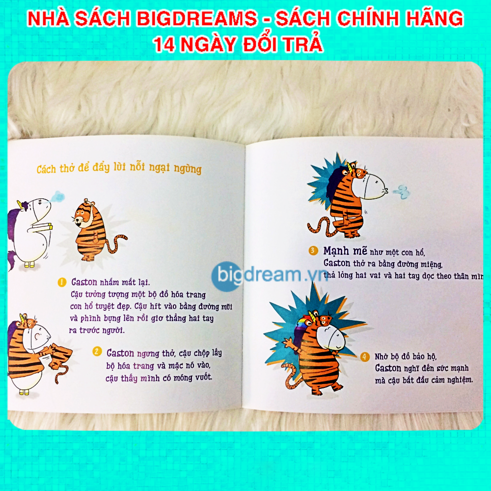 Con Ngại - Ehon Cho Bé Phát Triển Trí Thông Minh Cảm Xúc EQ 3- 8 Tuổi - Những Cảm Xúc Của Gaston