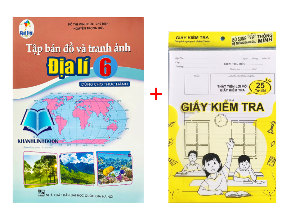 Sách - Tập bản đồ và tranh ảnh Địa lí 6