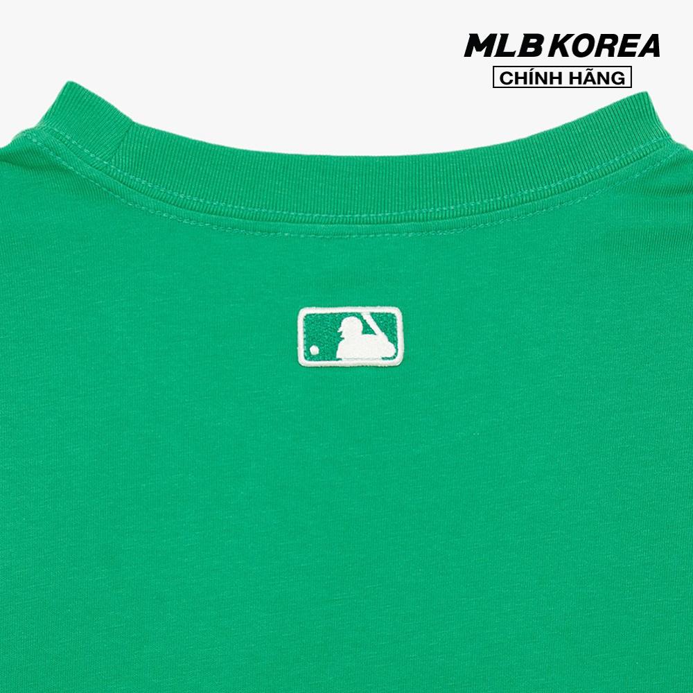 MLB - Áo thun unisex cổ tròn tay ngắn Smile Face Graphic Overfit 3ATSJ0233