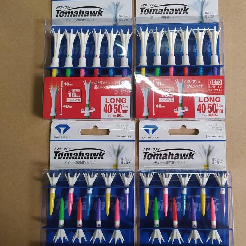 Tee golf Nhật Tomahawk nhựa có thể điều chỉnh chiều cao thấp độ nghiêng hàng chính hãng Japan