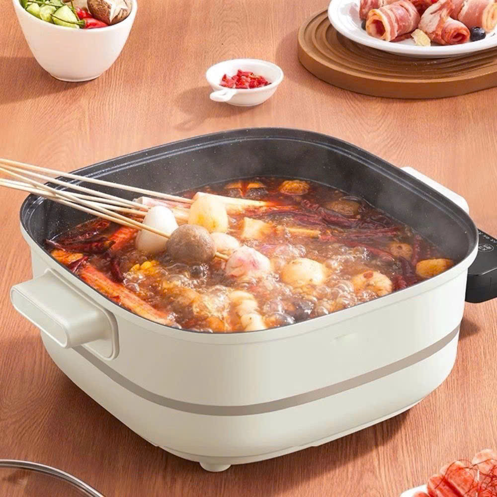 Nồi lẩu điện Midea Đa Năng  HGE3030-MJ03 Hàng chính hãng