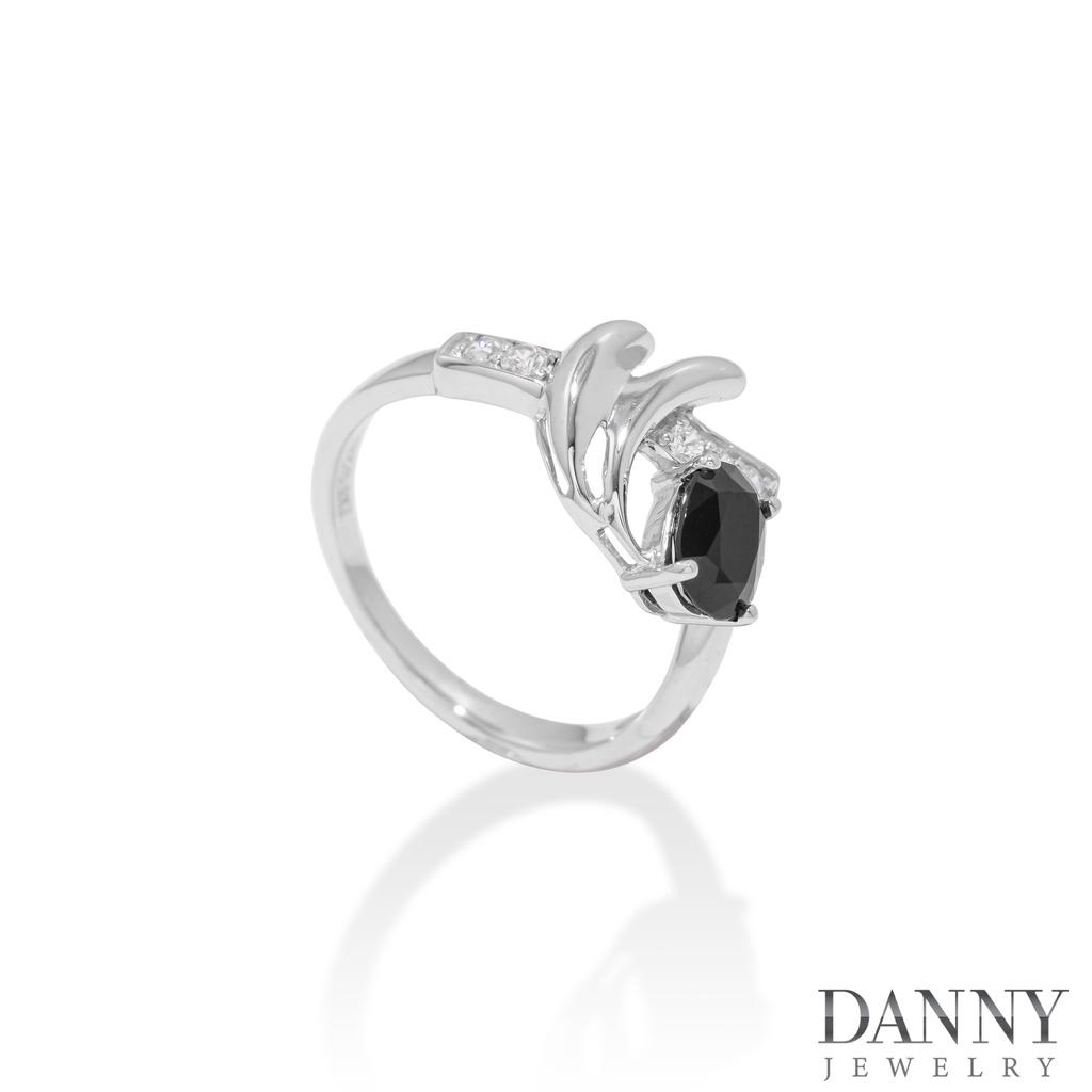 Nhẫn Nữ Danny Jewelry Bạc 925 Xi Rhodium Đính Đá Spinel & CZ N0018