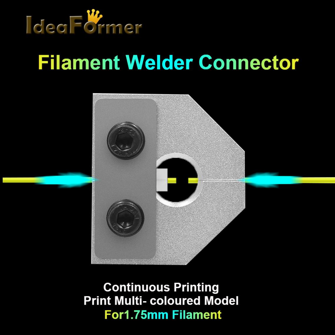 3D Phụ Kiện Máy In 1.75MM Dây Tóc Máy Hàn Cổng Kết Nối Công Cụ Dây Tóc Splicer Dây Tóc Hàn Cho Tất Cả Các Loại PLA/ABS/PETG