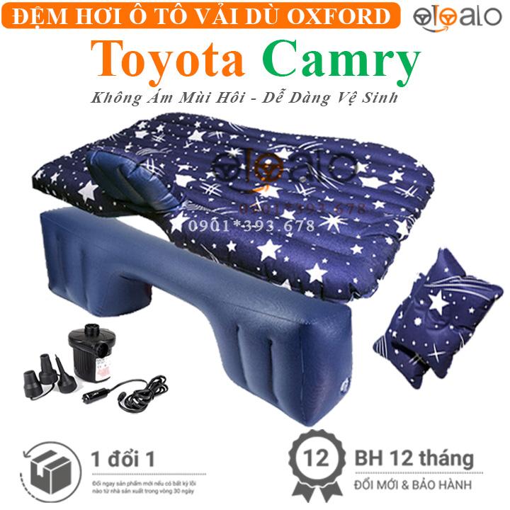 Đệm hơi ô tô Toyota Camry vải dù Oxford CAO CẤP họa tiết ngôi sao