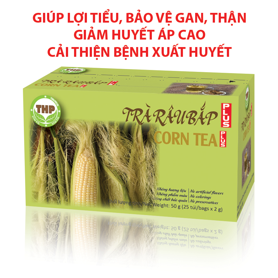 TRÀ RÂU BẮP (Mát Gan Thanh Nhiệt) - THƯƠNG HIỆU THP TEA PLUS