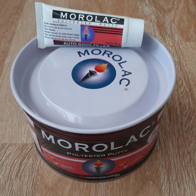 Matít (bột trét) Morolac Polyester Putty 1Kg