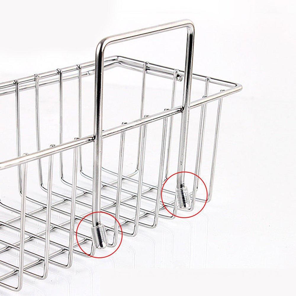 Giá để giẻ rửa bát inox 304 có khay hứng nước tiện dụng