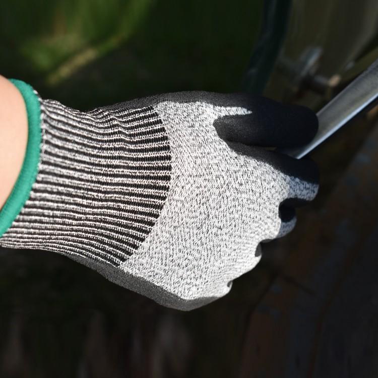 Găng tay làm vườn - Găng tay bảo hộ lao động - Găng tay chống cắt bằng sợi HPPE