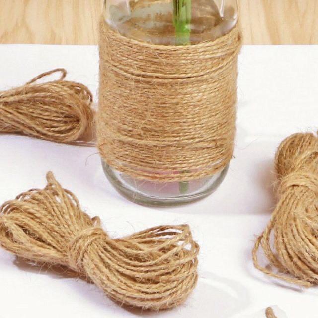 10 met dây đay - gai - cói trang trí - Hoa giả