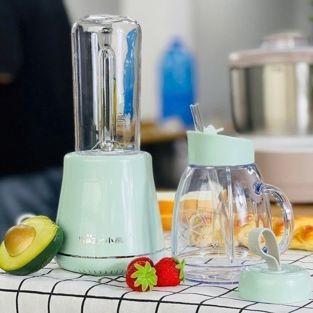 [Hàng chính hãng] Máy xay cầm tay Bear NĐ LLJ-D04A1 - Công Suất 200W, Xay Hoa Quả, Đá Viên Nhỏ