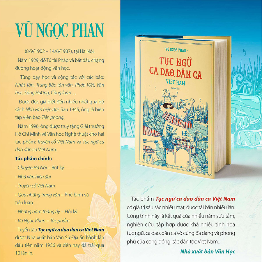 Tục Ngữ, Ca Dao, Dân Ca Việt Nam (Bìa Cứng) (Tái Bản)