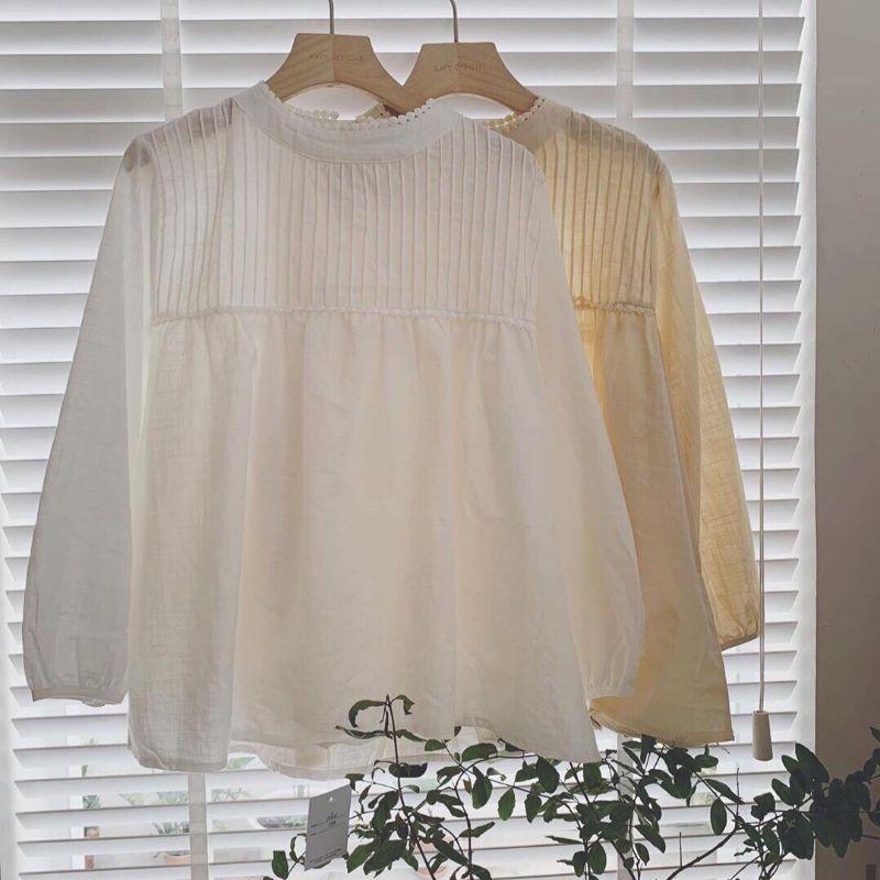 Áo Babydoll tay bo Quảng Châu