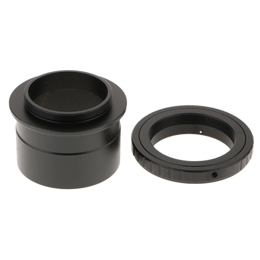 2 Inch to T2 M42 * 0.75 Telescope Mount Adapter + Lens Mount T for SLR