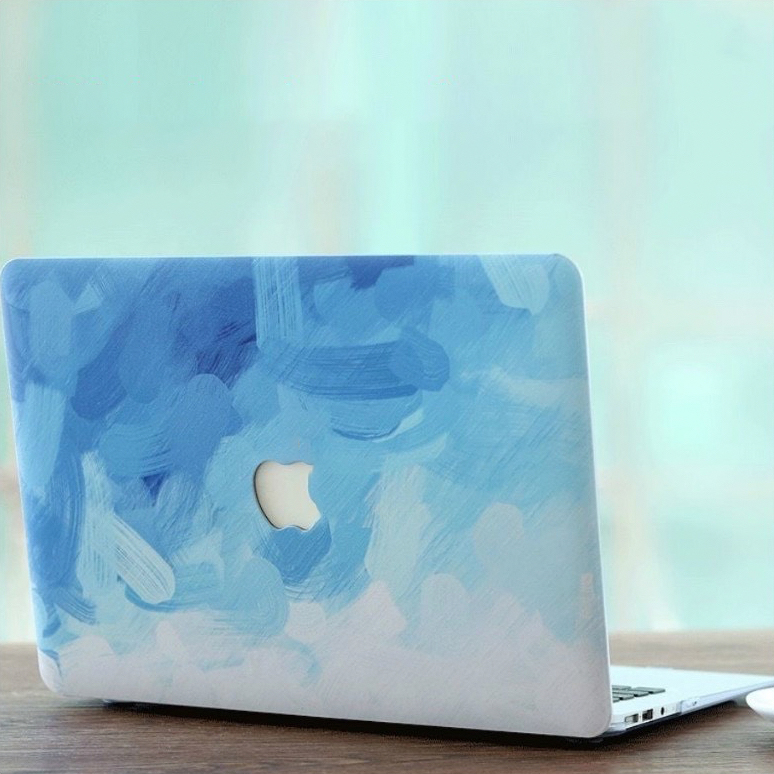 Ốp case dành cho macbook kèm tấm phủ bàn phím - Hàng chính hãng