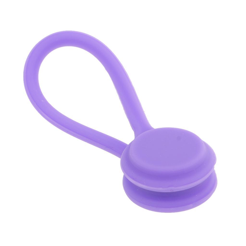 12x  Earphone Cable Winder Wrap for  Wire / Keychain Clip Holder