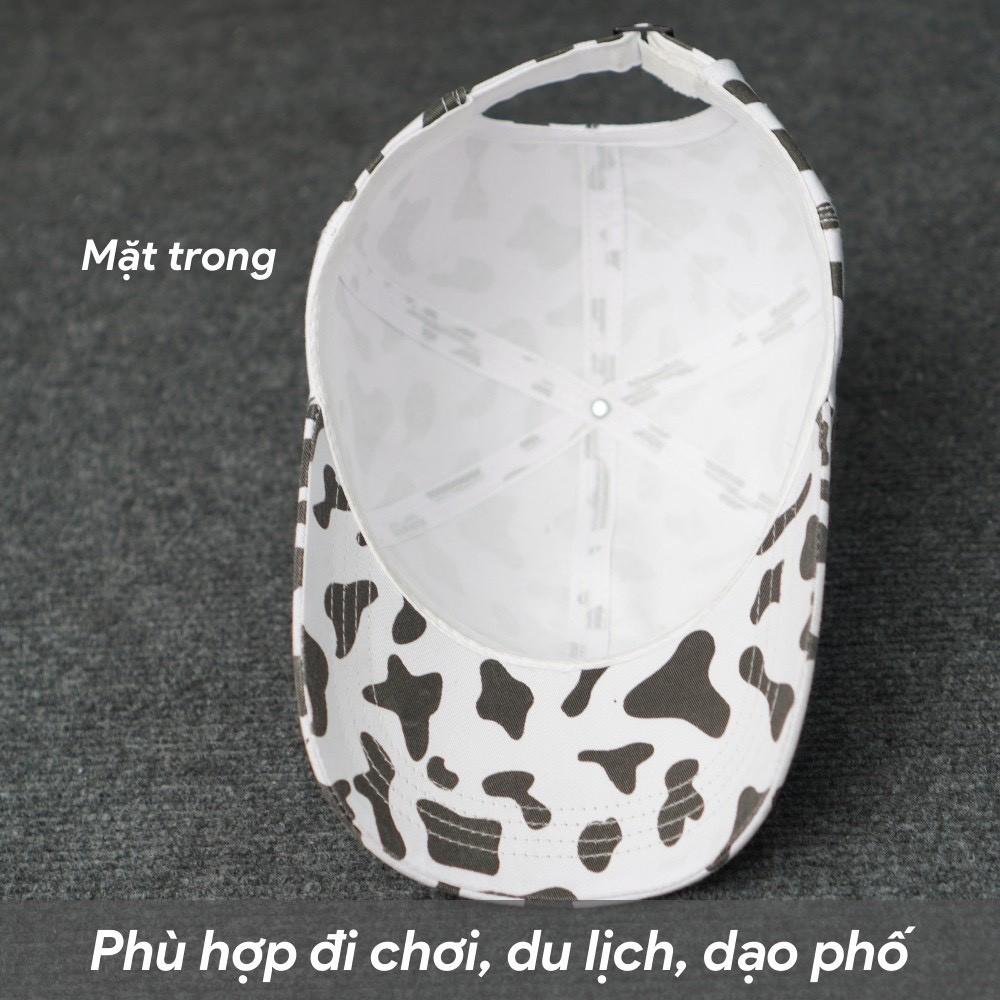 K11 Nón Kết Bò Sữa Độc Lạ Cá Tính Thời Trang thời trang, rộng vành