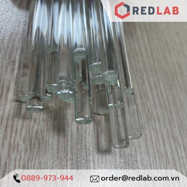 Đũa khuấy thuỷ tinh thí nghiệm phi 7mm dài 20cm 30cm 35cm 40cm hãng ONELAB , dùng khuấy hoá chất, thí nghiệm, làm son.