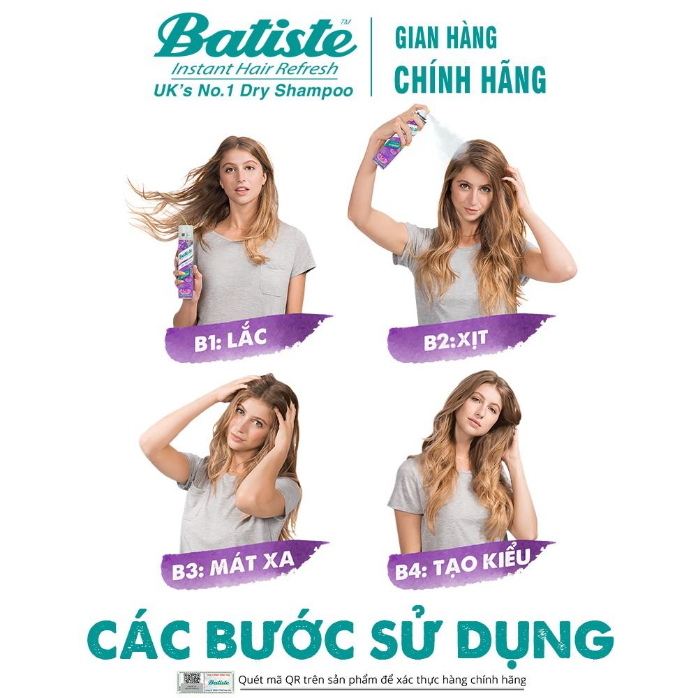 Dầu Gội Khô Batiste Hương Hoa Á Đông Sang Trọng Quý Phái - Batiste Dry Shampoo Pretty &amp; Opulent Oriental 2