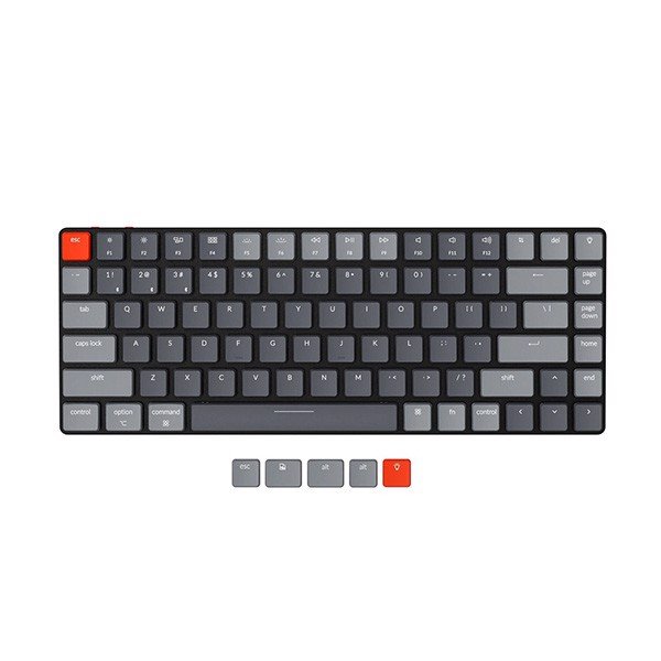 Bàn phím Gaming Keychron K3 V2 (Khung nhôm, Led RGB) - Hàng Chính Hãng