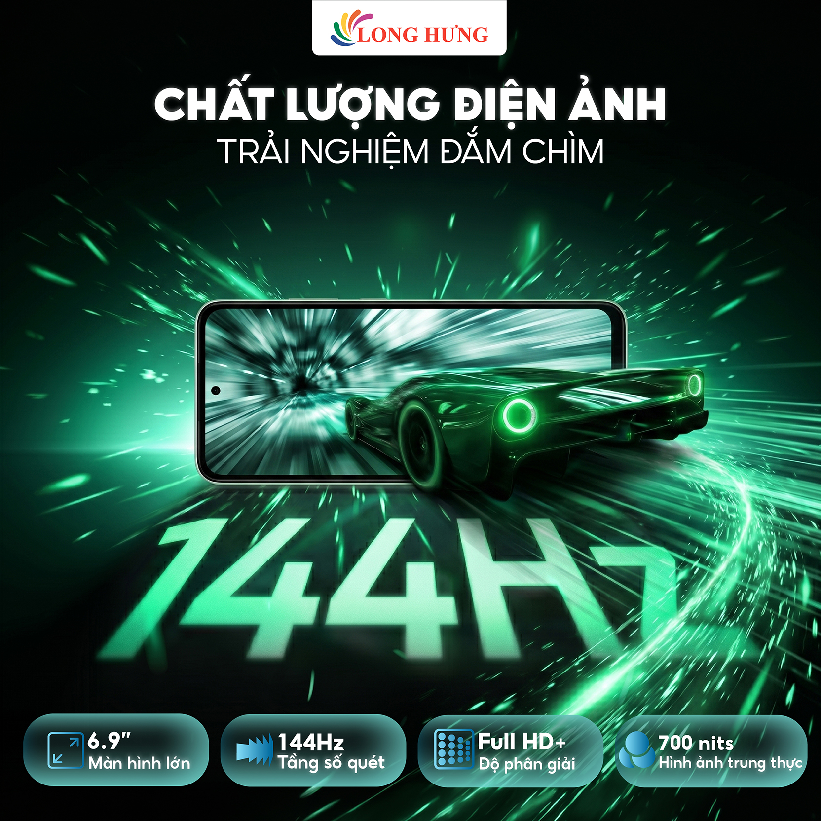 Điện thoại Xiaomi Redmi 15 5G (4GB/128GB) - Hàng chính hãng