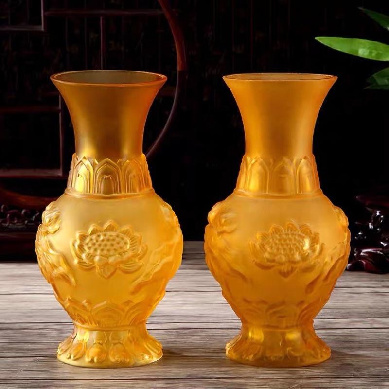 BÌNH HOA LƯU LY THỜ CÚNG TRANG TRÍ