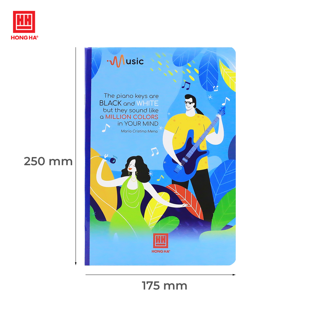 Vở kẻ ngang 300 trang Sao Mai Music - 1692
