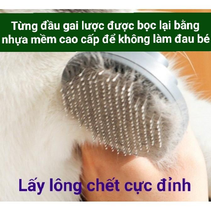 Lược chải lông chó mèo cao cấp PakeWay T9 - 3 màu siêu đẹp (Hàng chính hãng)