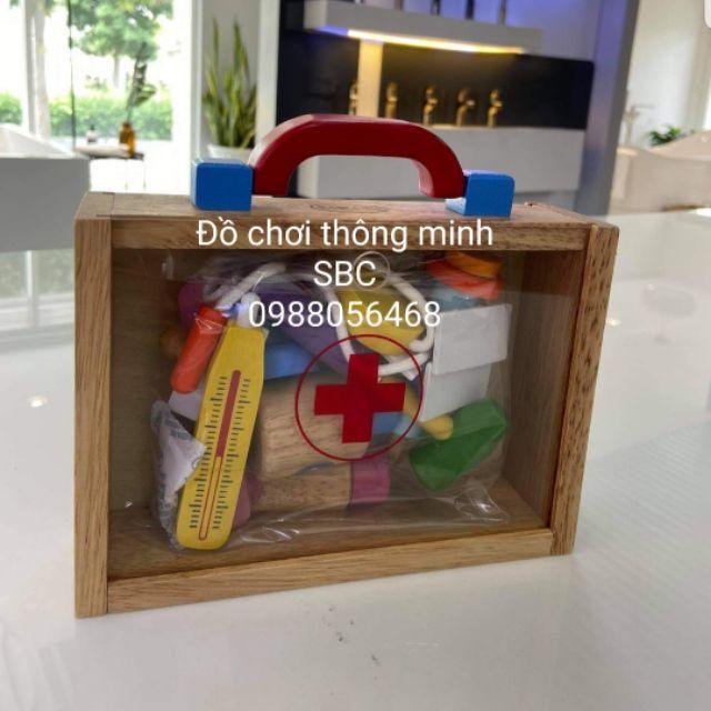 Đồ chơi bác sĩ bằng gỗ 67242