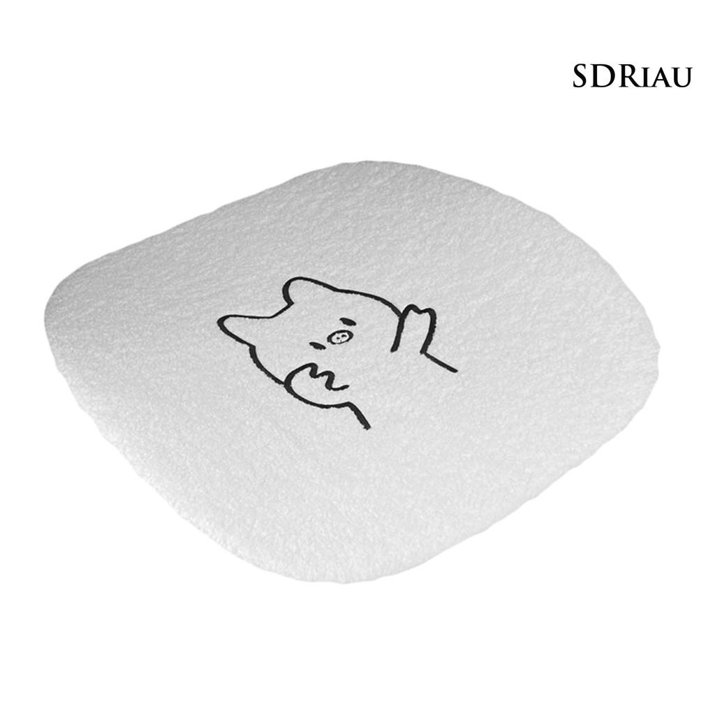 Đệm Lót Ghế Ngồi Xe Hơi Hình Thỏ / Heo Đáng Yêu 47x47cm