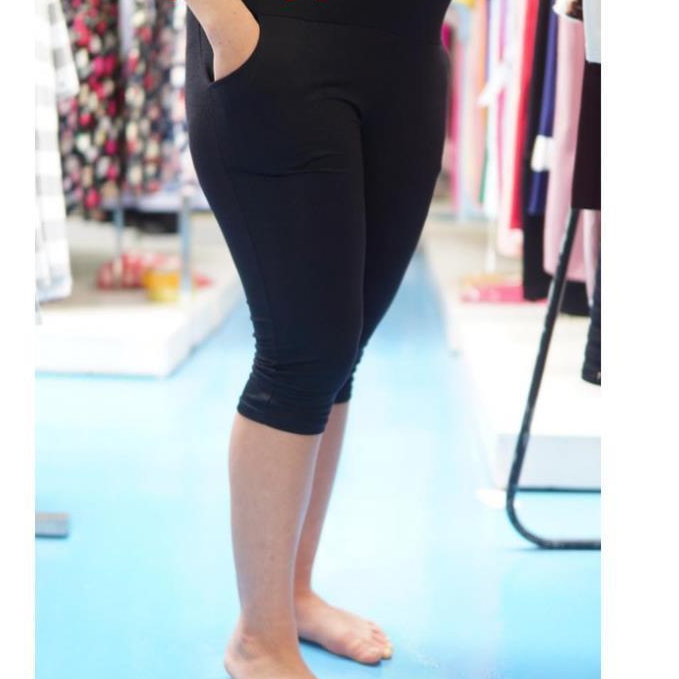 Quần Legging Cotton Cho Mẹ Bầu Freesize Cho Mẹ Dưới 70kg