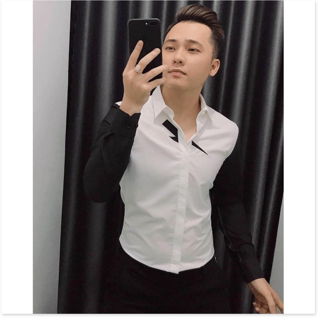 Áo sơ mi 3D DÀI TAY PHỐI ĐỒ CỰC ĐẸP , THỜI TRANG PHONG CÁCH KHANH AN