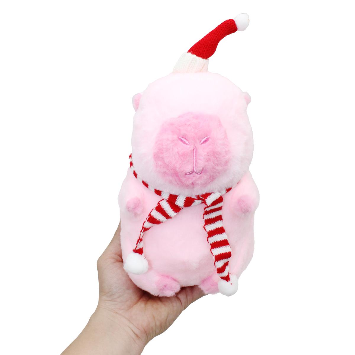 Thú Bông Capybara Noel 25 cm - Nuan Nuan SDST05
