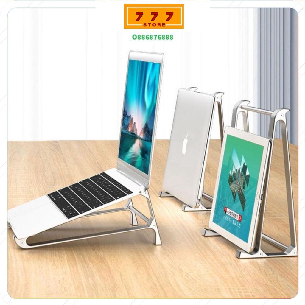 P5 Giá đỡ macbook laptop từ nhôm kê 2 in 1 kê tản nhiệt kiêm đế dựng cho macbook ipad surface chính hãng