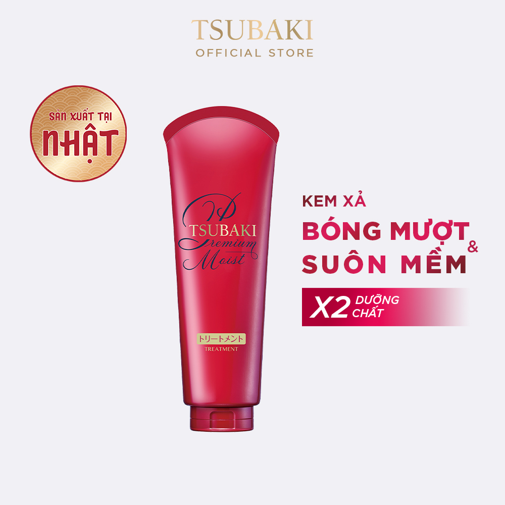 [Mua 1 tặng 1] Dầu Gội TSUBAKI Dưỡng Tóc Bóng Mượt 490ml tặng Kem Xả TSUBAKI Dưỡng Tóc Bóng Mượt 180g