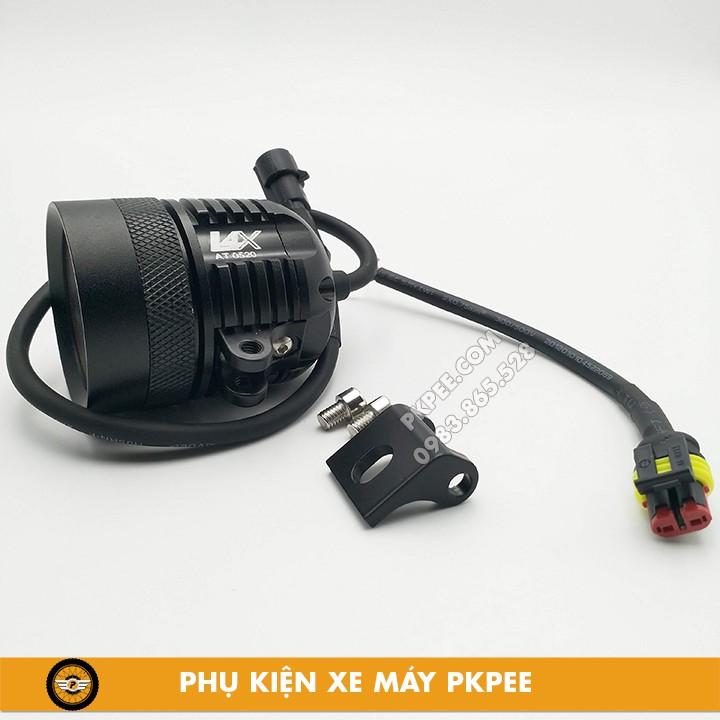 Đèn Led Trợ Sáng L4X Thân Nhôm CNC, XPL Gắn Được Cho Xe Máy, Xe Đạp Điện- Bảo Hành 6 Tháng - PKPEE