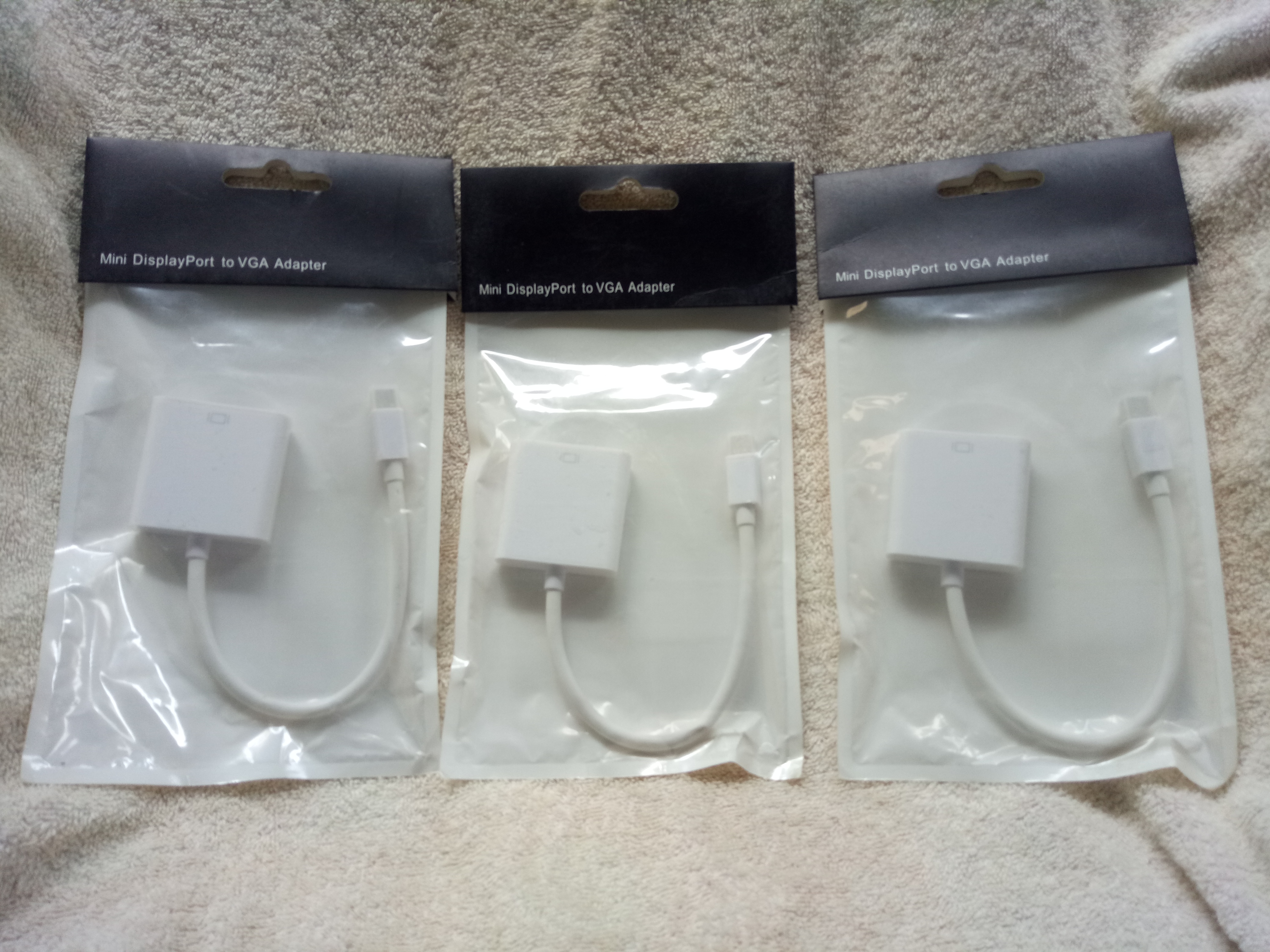 Cáp Chuyển đổi cổng Mini Displayport ra cổng VGA dùng để kết nối máy tính với tivi, máy chiếu - Hàng chính hãng