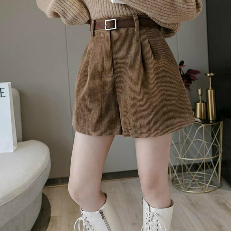 Quần Short Lưng Cao Vải Nhung Thời Trang Cá Tính Cho Nữ Tep Fashion QSHORT-NHUNG01