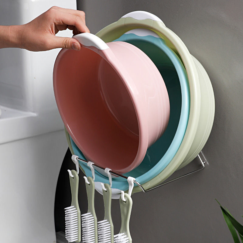 Giá treo thau chậu, để đồ đa năng INOX 304 dán tường tiện