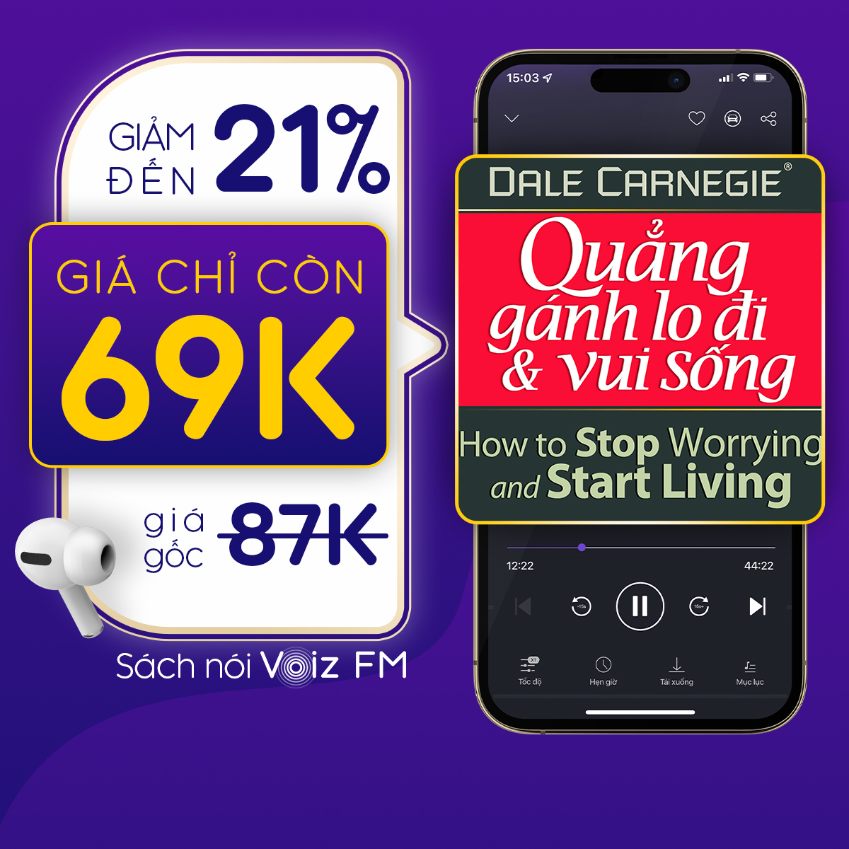 Voiz FM - Voucher nghe Sách Nói