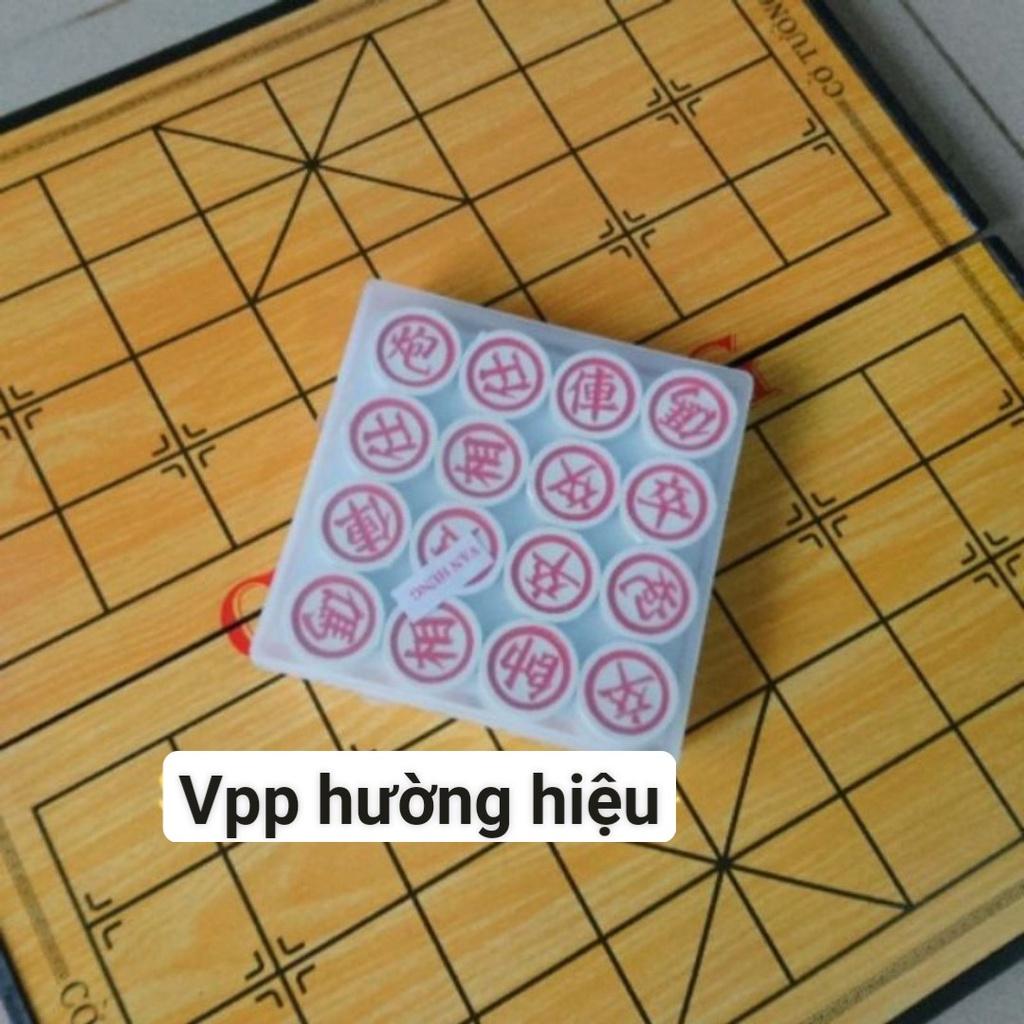 Bộ cờ tướng kèm bàn gấp nhựa 2 size