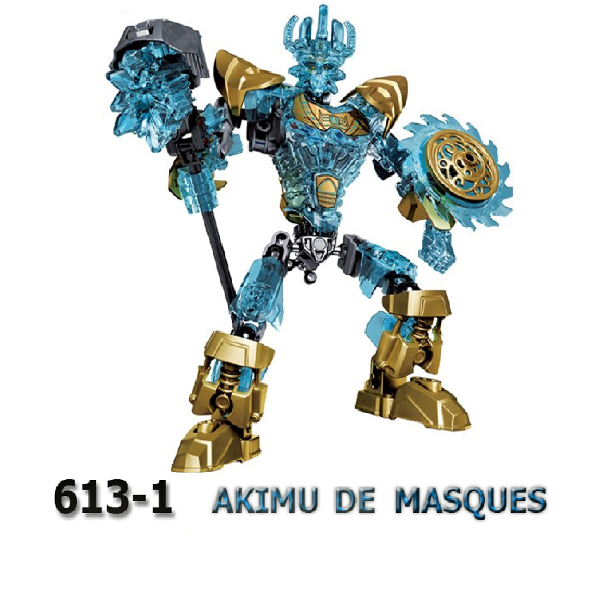 Mô Hình Đồ Chơi Chiến Binh Bionicle 613-1 Akimu De Masques (94 mảnh ghép)