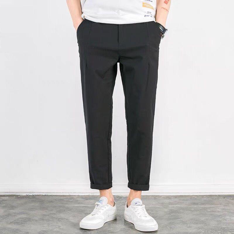 QUẦN KAKI TRƠN BAGGY NAM NỮ ỐNG XUÔNG UNISEX JOGGER XUÔNG TRƠN,Quần nam nữ Quần cullotes trơn basic trơn ống rộng unisex