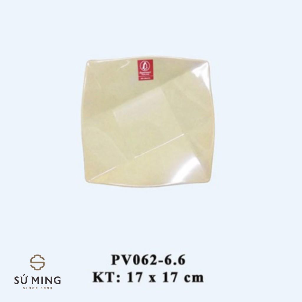 Đĩa Vuông Nhựa Melamine Cao Cấp Dùng Trong Nhà Hàng, Quán Ăn