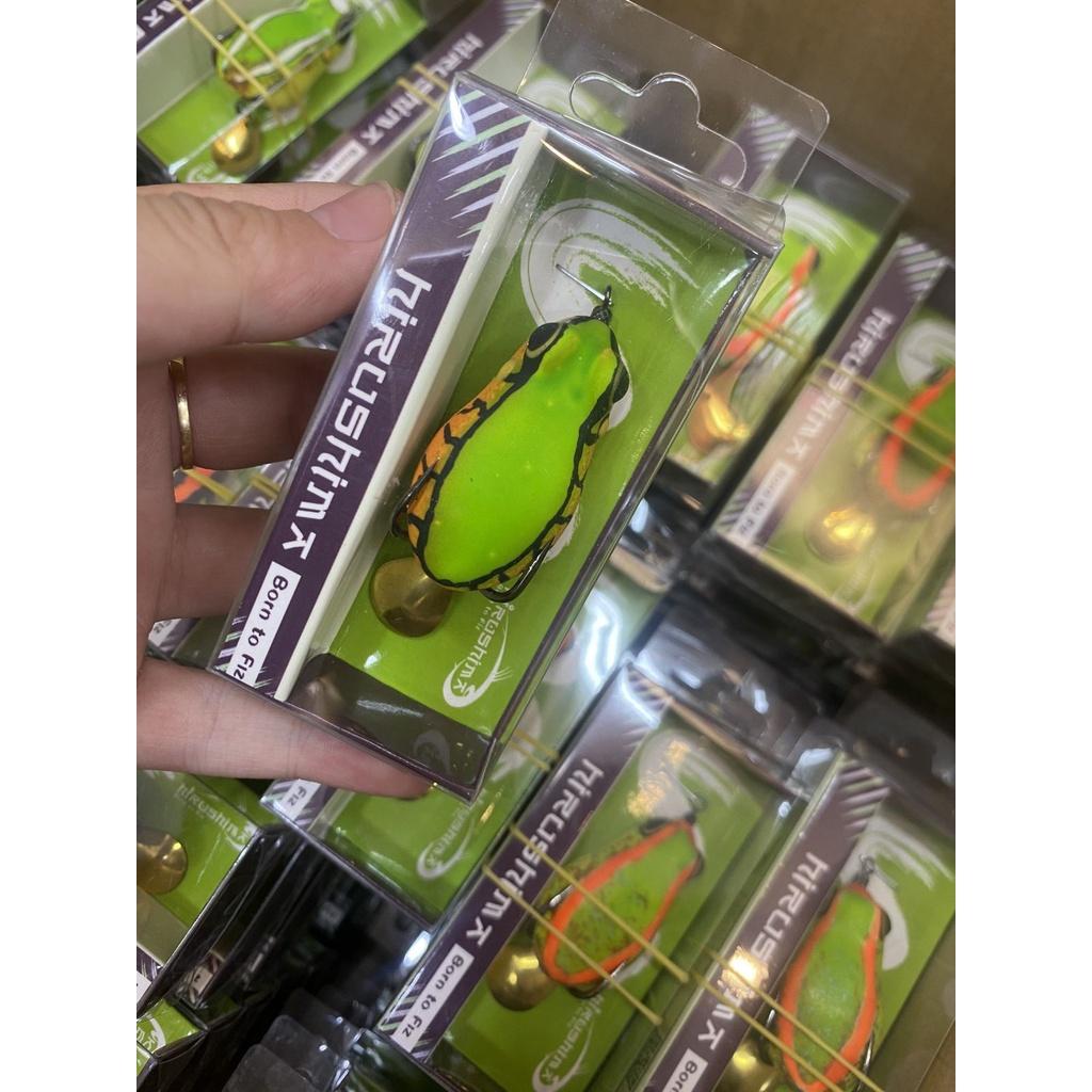 Mồi giả câu lure cá lóc, nhái hơi Hirushima Poison Frog 2022 Thái Lan 45mm- 6gr