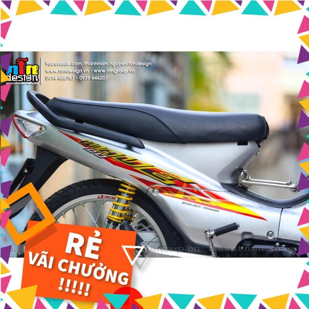 Tem Rời Wave Nhỏ Mẫu 2004 Bạc Đỏ Vàng